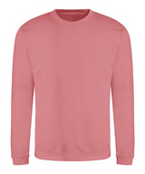 Awdis Sweatshirt in Dusty Rose, front view