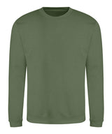 Awdis Sweatshirt in Earthy Green, front view