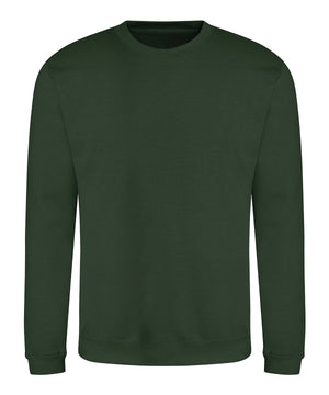 Awdis Sweatshirt in Forest Green, front view