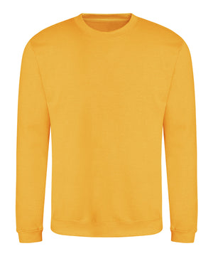 Awdis Sweatshirt in Gold, front view