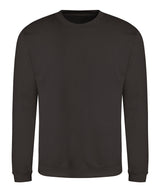 Awdis Sweatshirt in Hot Chocolate, front view