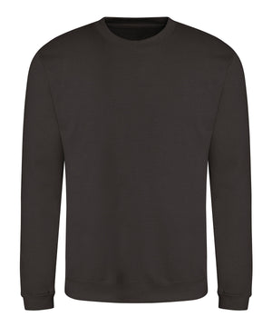 Awdis Sweatshirt in Hot Chocolate, front view