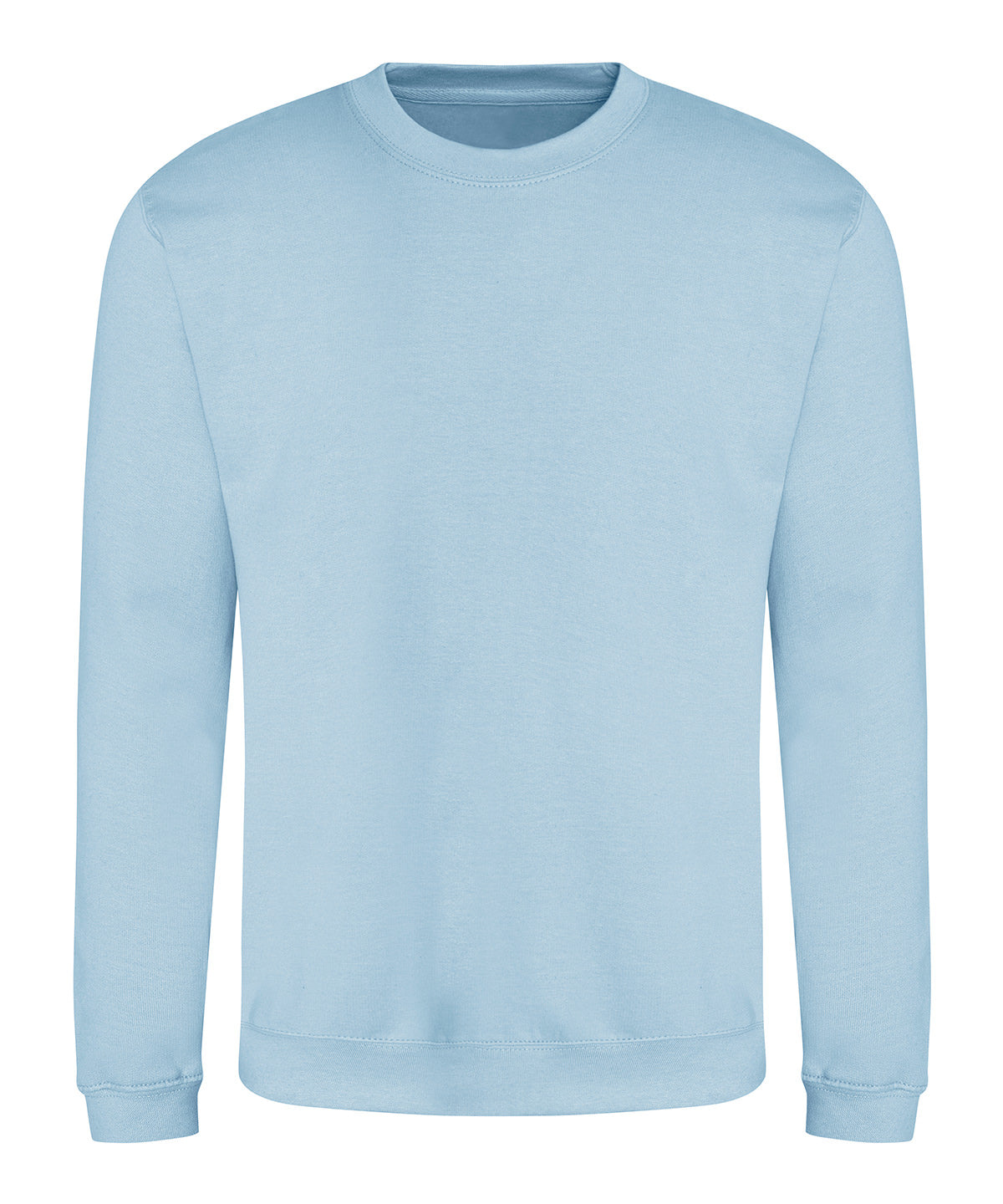 Awdis Sweatshirt in Ice Blue, front view