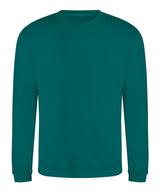 Awdis Sweatshirt in Jade, front view