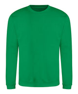 Awdis Sweatshirt in Kelly Green, front view