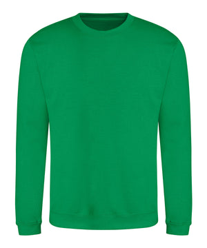 Awdis Sweatshirt in Kelly Green, front view