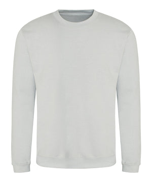 Awdis Sweatshirt in Moondust Grey, front view