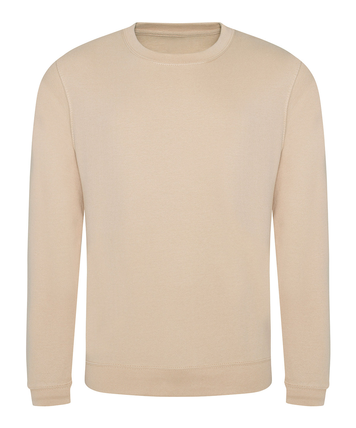 Awdis Sweatshirt in Nude, front view