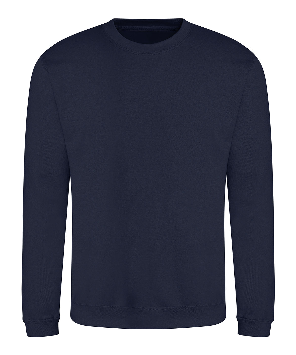 Awdis Sweatshirt in Oxford Navy, front view