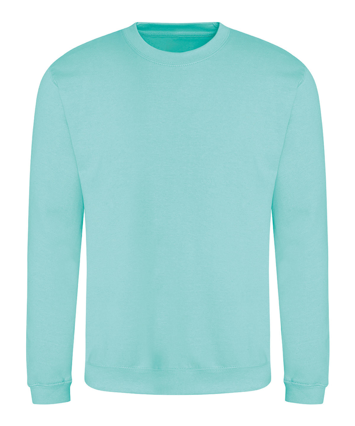 Awdis Sweatshirt in Peppermint, front view
