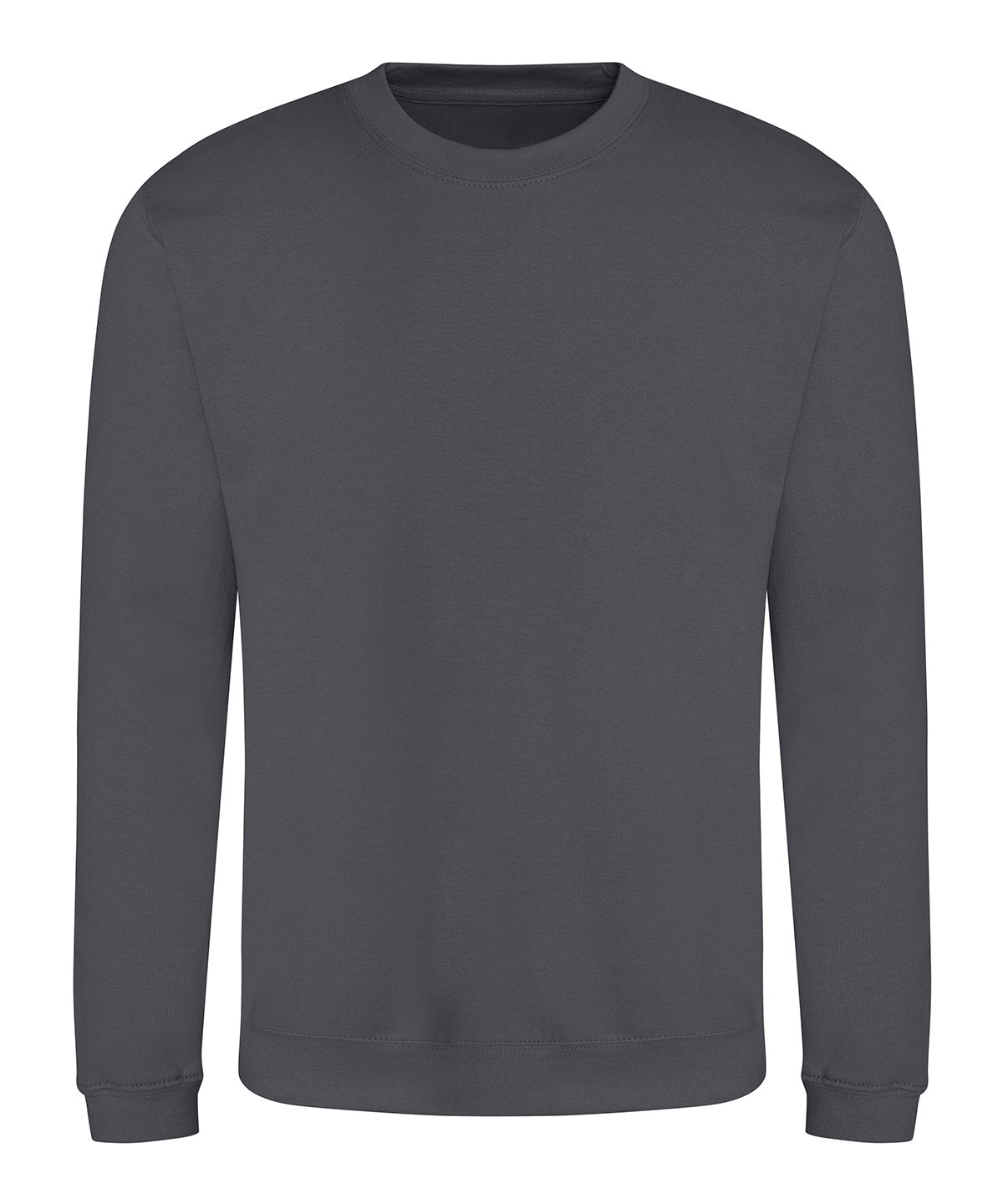 Awdis Sweatshirt in Shark Grey, front view