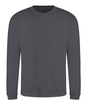 Awdis Sweatshirt in Shark Grey, front view