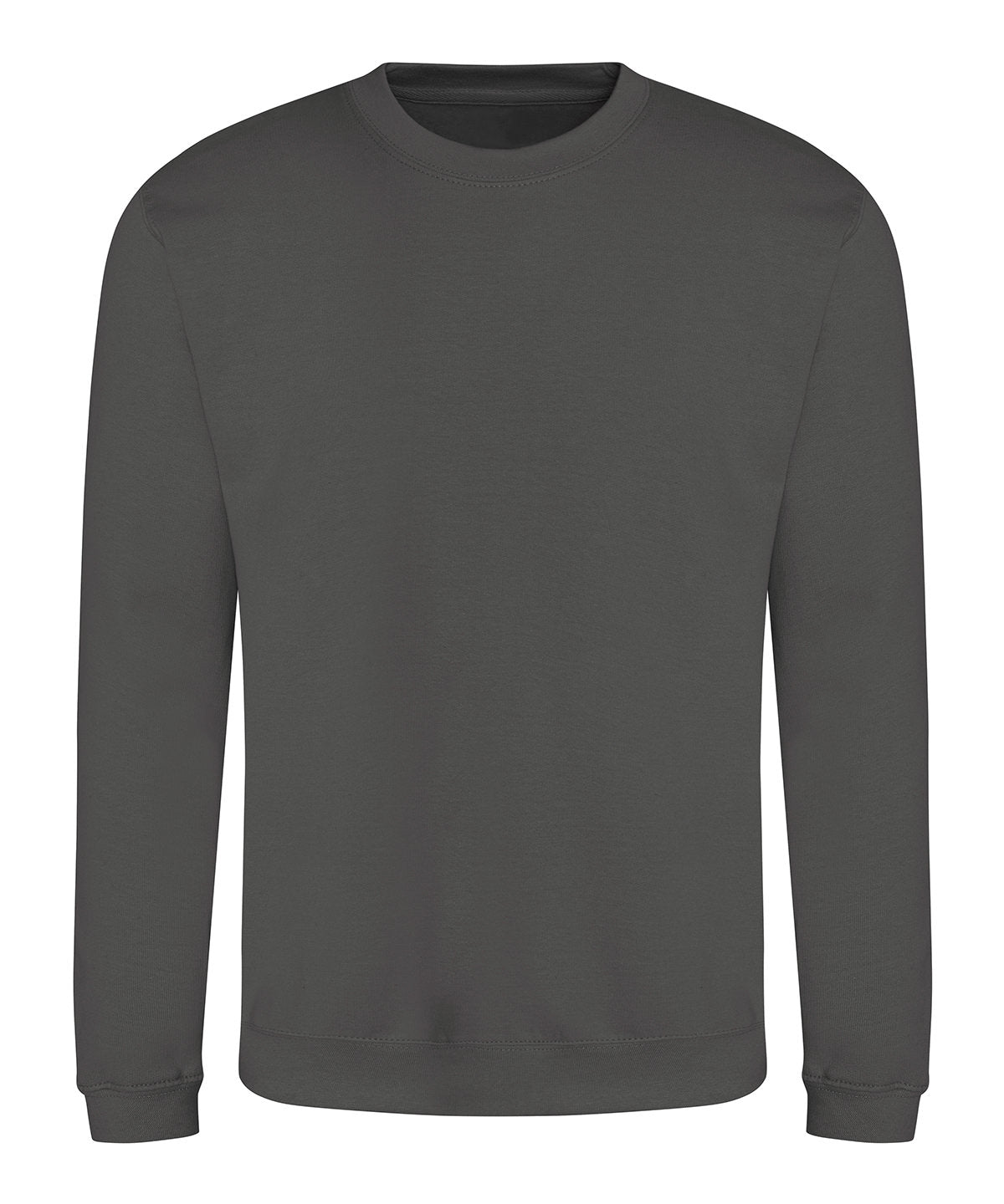 Awdis Sweatshirt in Steel Grey, front view