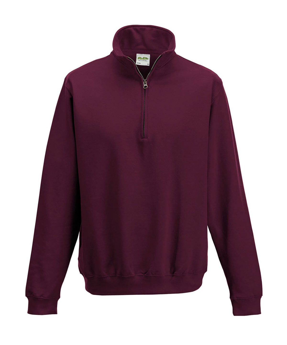 Sophomore ¼ Zip Sweatshirt in Burgundy, front view