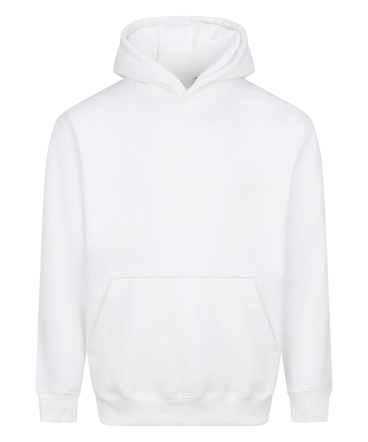 Vision Heavyweight Hoodie in Arctic White, front view