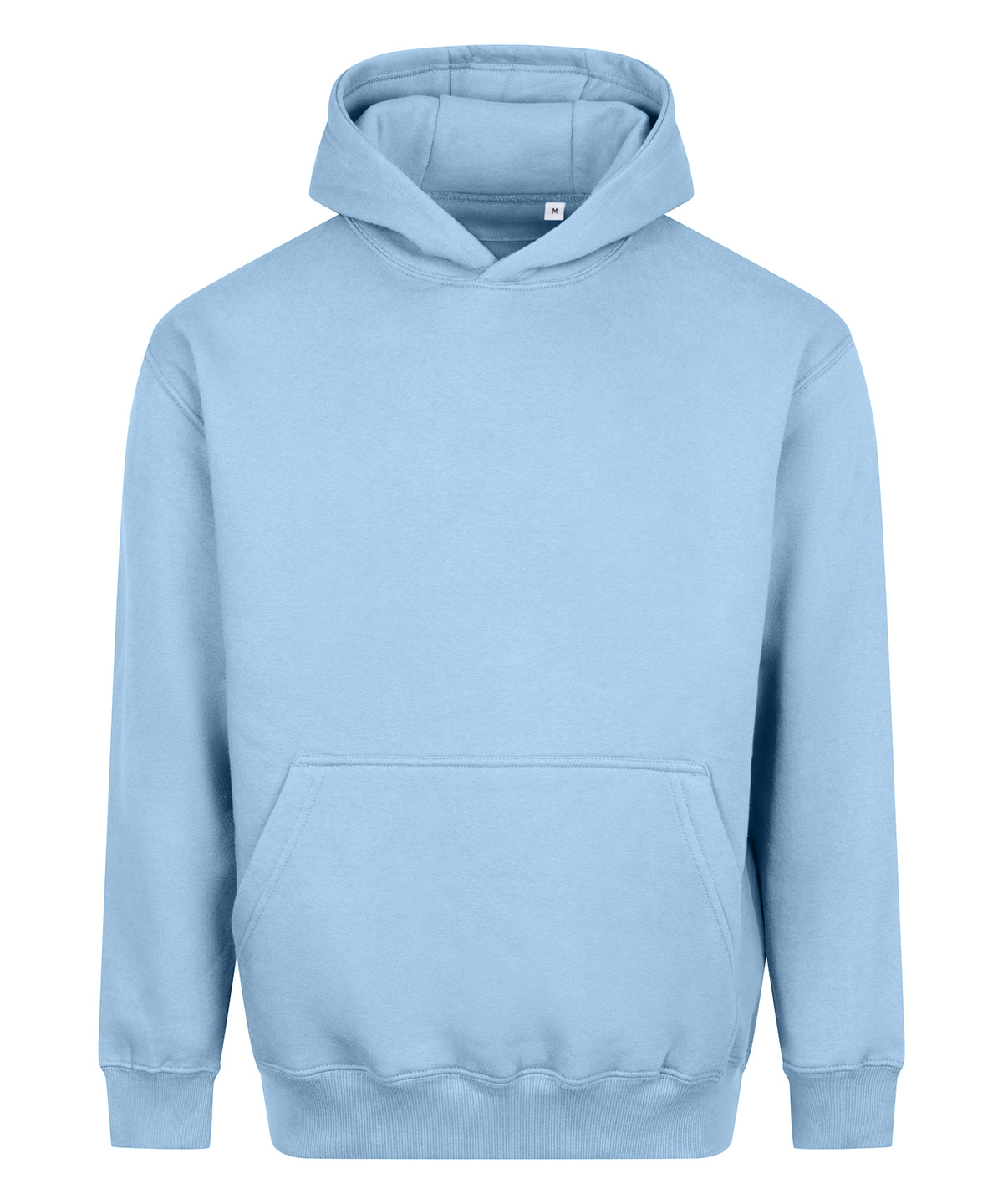 Vision Heavyweight Hoodie in Ice Blue, front view