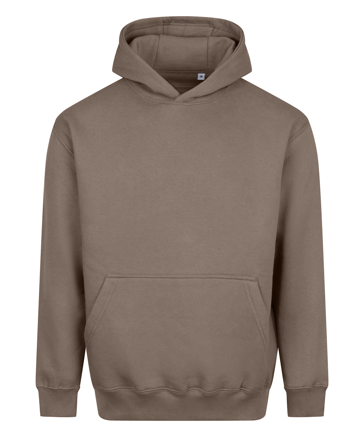 Vision Heavyweight Hoodie in Natural Clay, front view