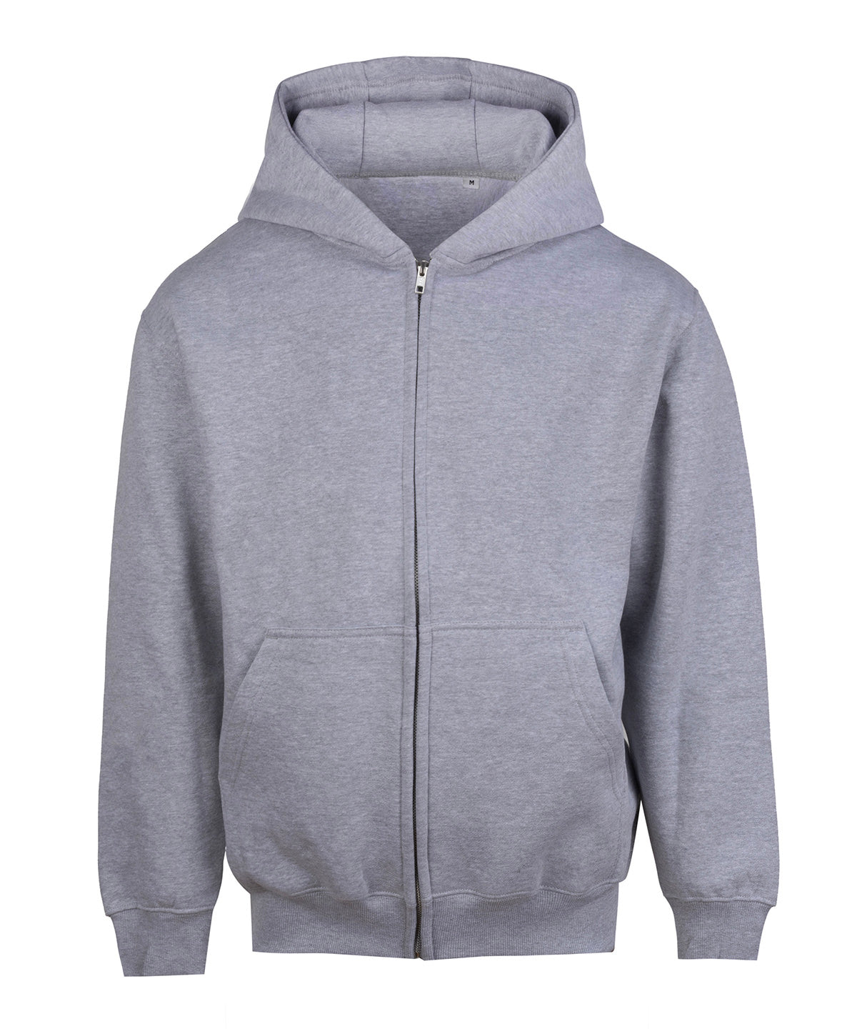 Vision Heavyweight Zoodie in Heather Grey, front view