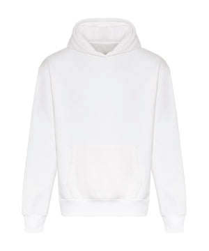 Signature Heavyweight Hoodie in Arctic White, front view