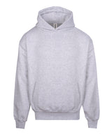 Signature Heavyweight Hoodie in Ash, front view