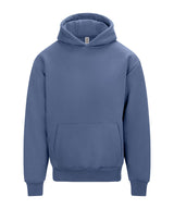 Signature Heavyweight Hoodie in Atlantic Blue, front view