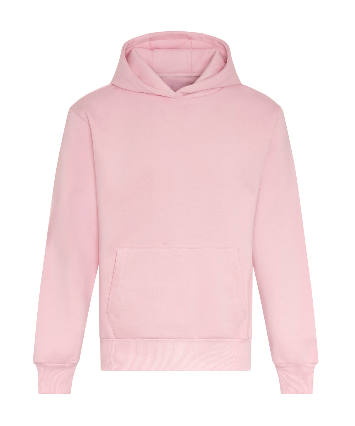 Signature Heavyweight Hoodie in Baby Pink, front view