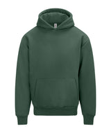 Signature Heavyweight Hoodie in Bottle Green, front view