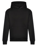 Signature Heavyweight Hoodie in Deep Black, front view