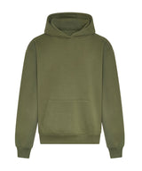 Signature Heavyweight Hoodie in Earthy Green, front view