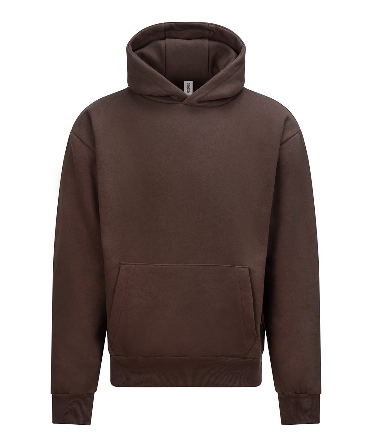 Signature Heavyweight Hoodie in Espresso, front view