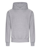 Signature Heavyweight Hoodie in Heather Grey, front view