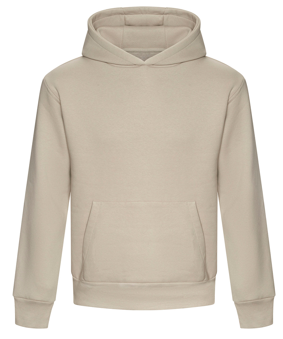 Signature Heavyweight Hoodie in Natural Stone, front view