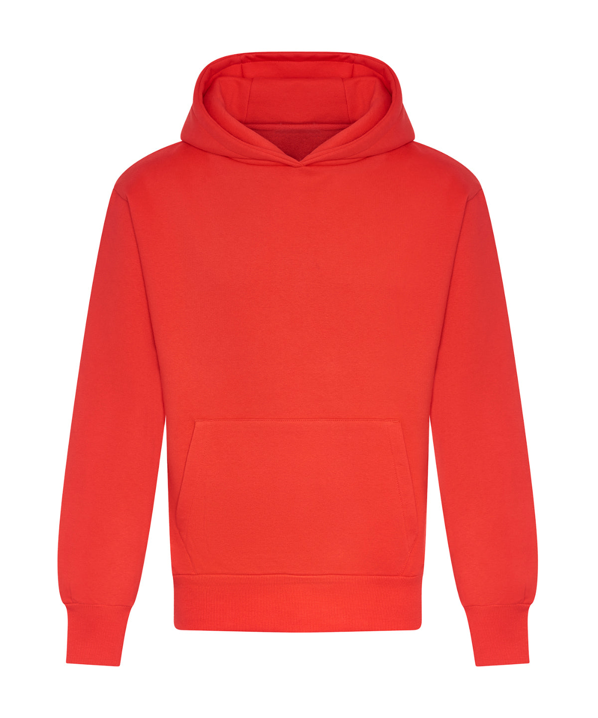 Signature Heavyweight Hoodie in Soft Red, front view