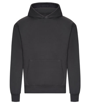 Signature Heavyweight Hoodie in Solid Charcoal, front view