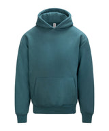 Signature Heavyweight Hoodie in Teal, front view