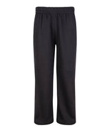 Signature Heavyweight Jogpants in Deep Black, front view
