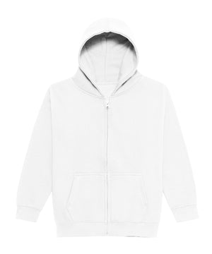 Kids Zoodie in Arctic White, front view