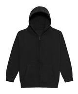 Kids Zoodie in Deep Black, front view