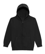 Kids Zoodie in Jet Black, front view