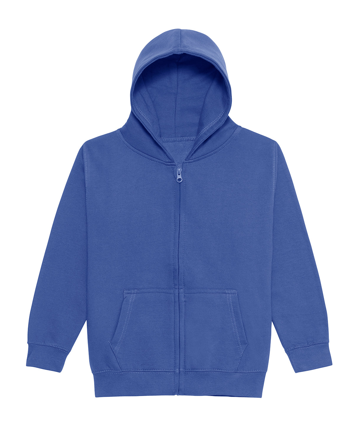Kids Zoodie in Royal Blue, front view
