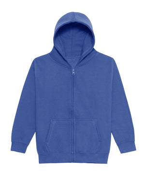 Kids Zoodie in Royal Blue, front view