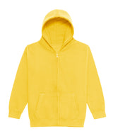 Kids Zoodie in Sun Yellow, front view