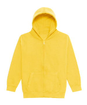 Kids Zoodie in Sun Yellow, front view