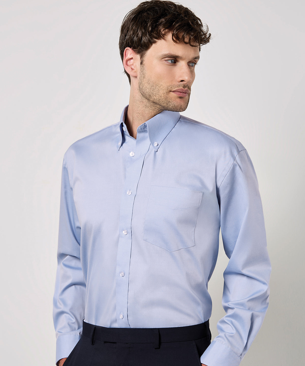 Lifestyle photo of the Corporate Oxford Shirt Long-Sleeved (Classic Fit)