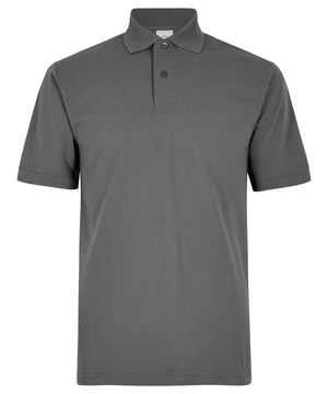 Regular Fit Recycled Superwash® 60°C Polo in Graphite, front view