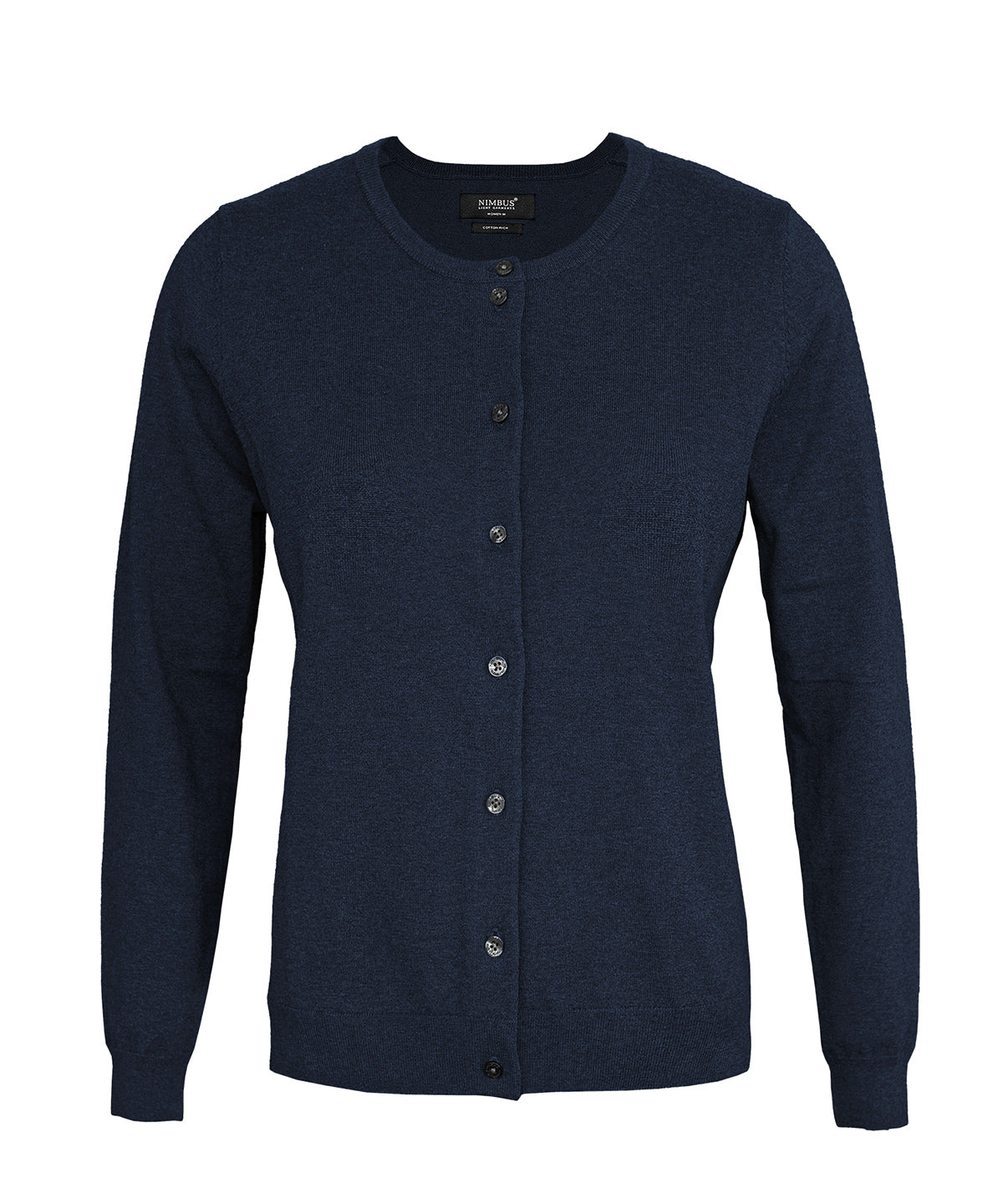 Women’s Brighton Cardigan in Navy, front view