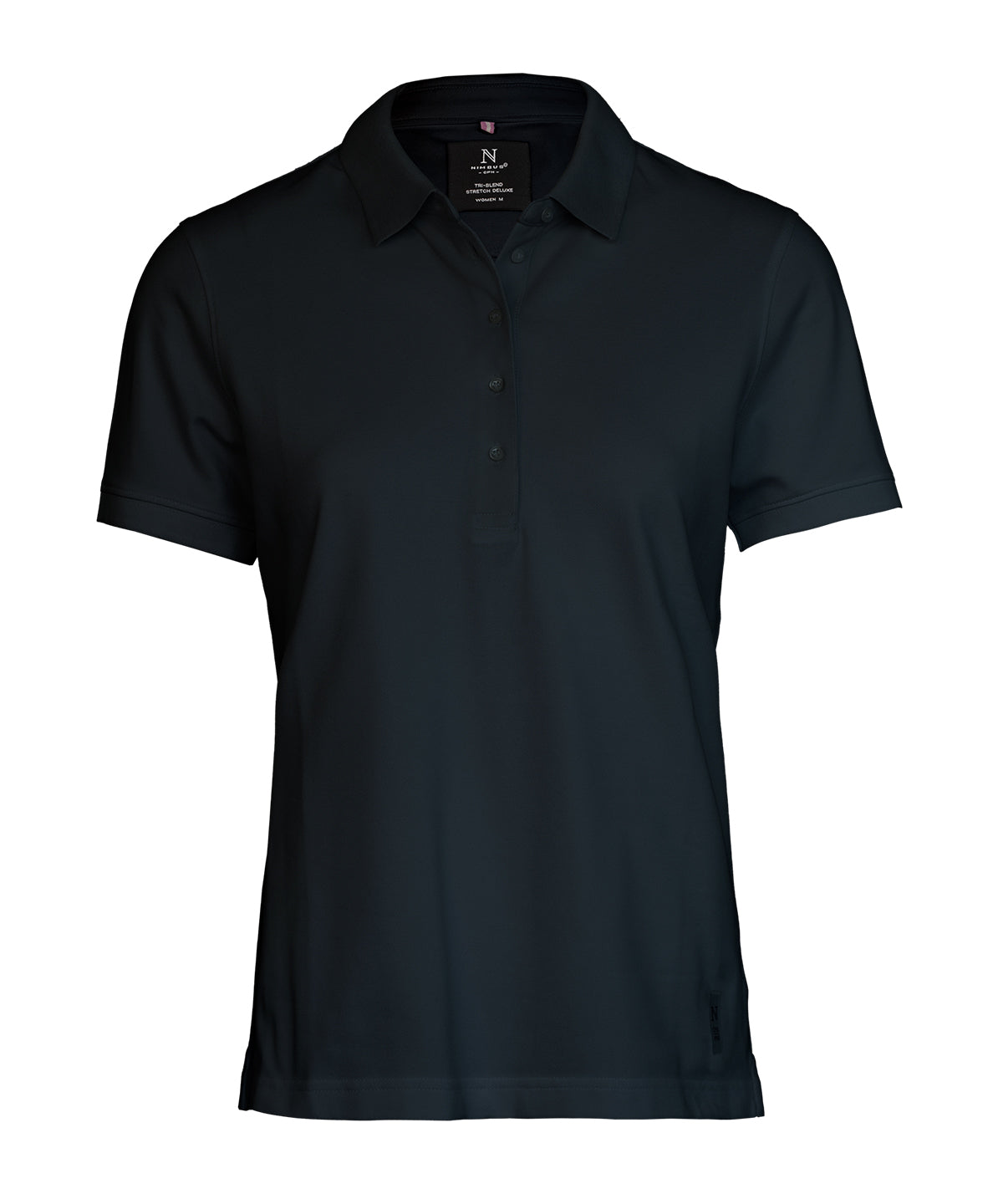 Women’s Altavista – Tri-Blend Deluxe Polo in Dark Navy, front view