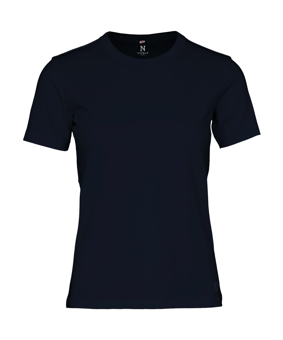 Women’s Santa Monica - the Interlock Tee in Dark Navy, front view