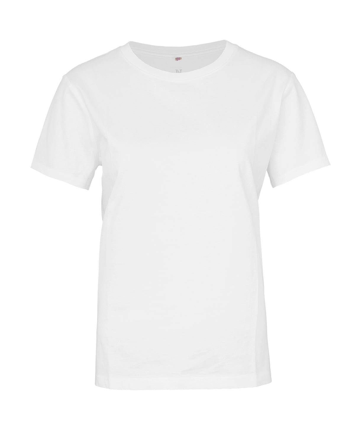 Women's Venice - Jersey Deluxe Tee in White, front view