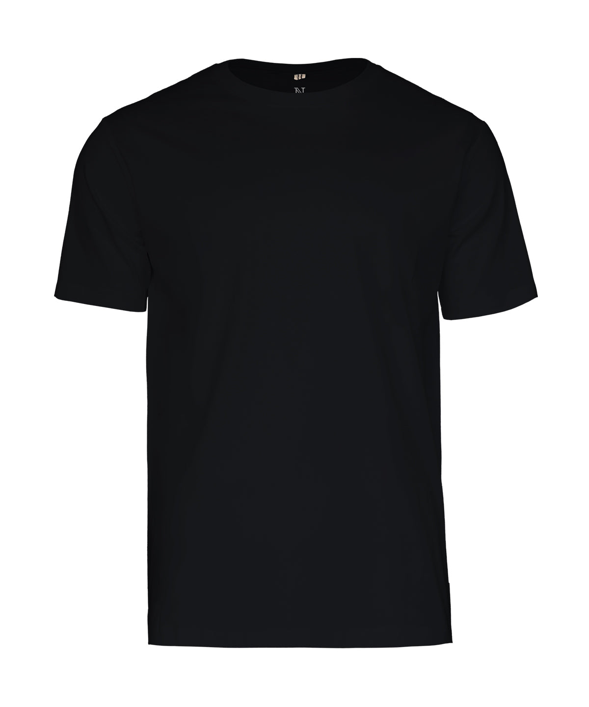 Venice - Jersey Deluxe Tee in Black, front view